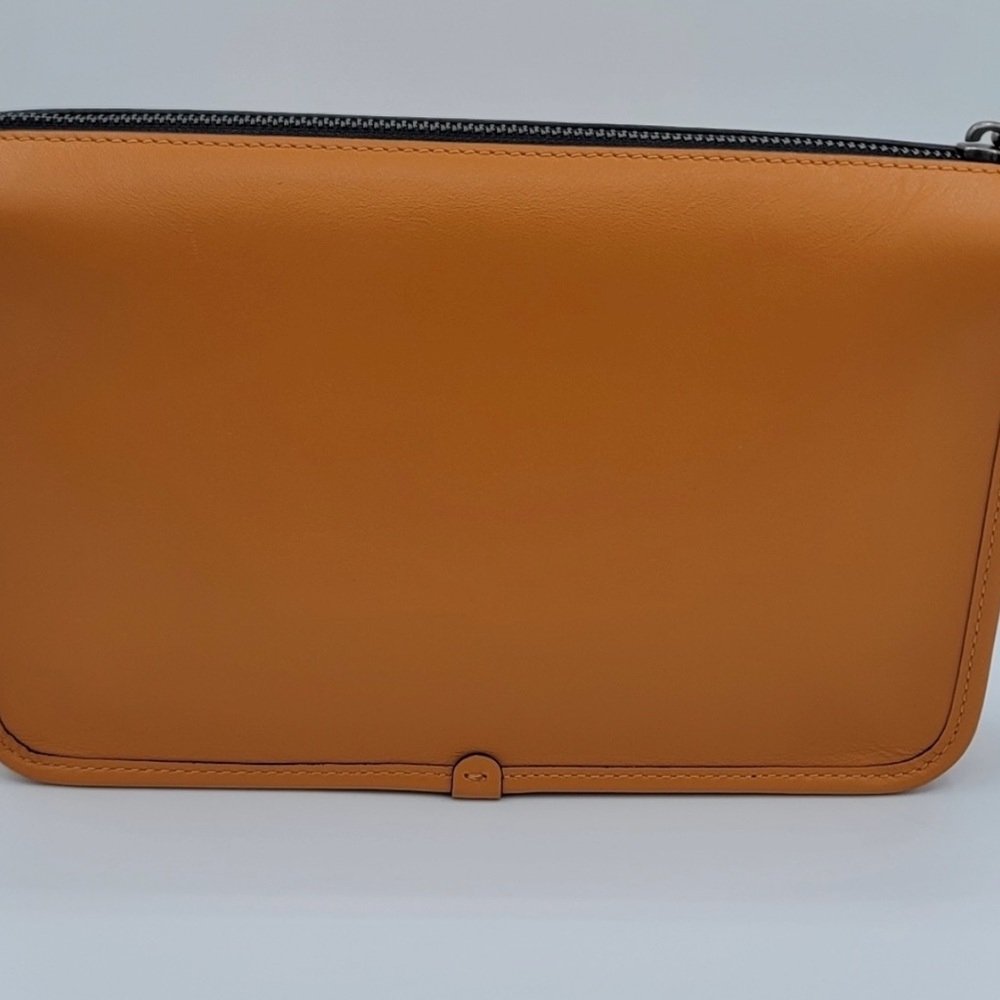 Coach Heritage Butterscotch Convertible Crossbody #955 - Picture 11 of 15